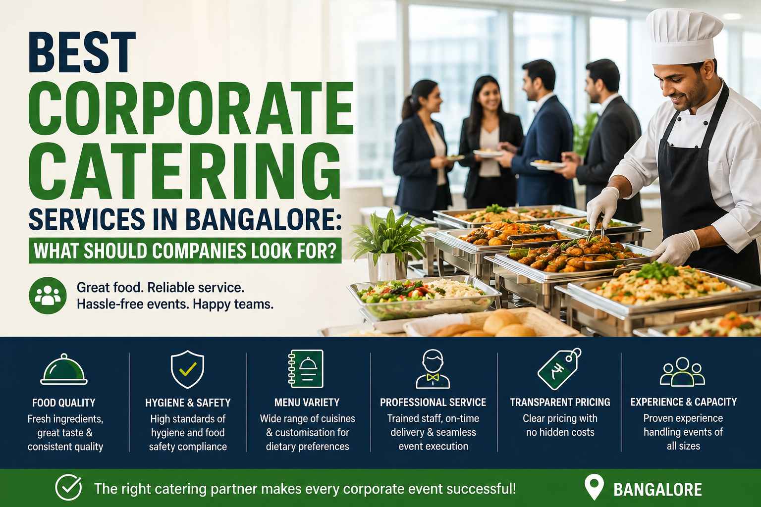 Best Corporate Catering Services in Bangalore: What Should Companies Look For?