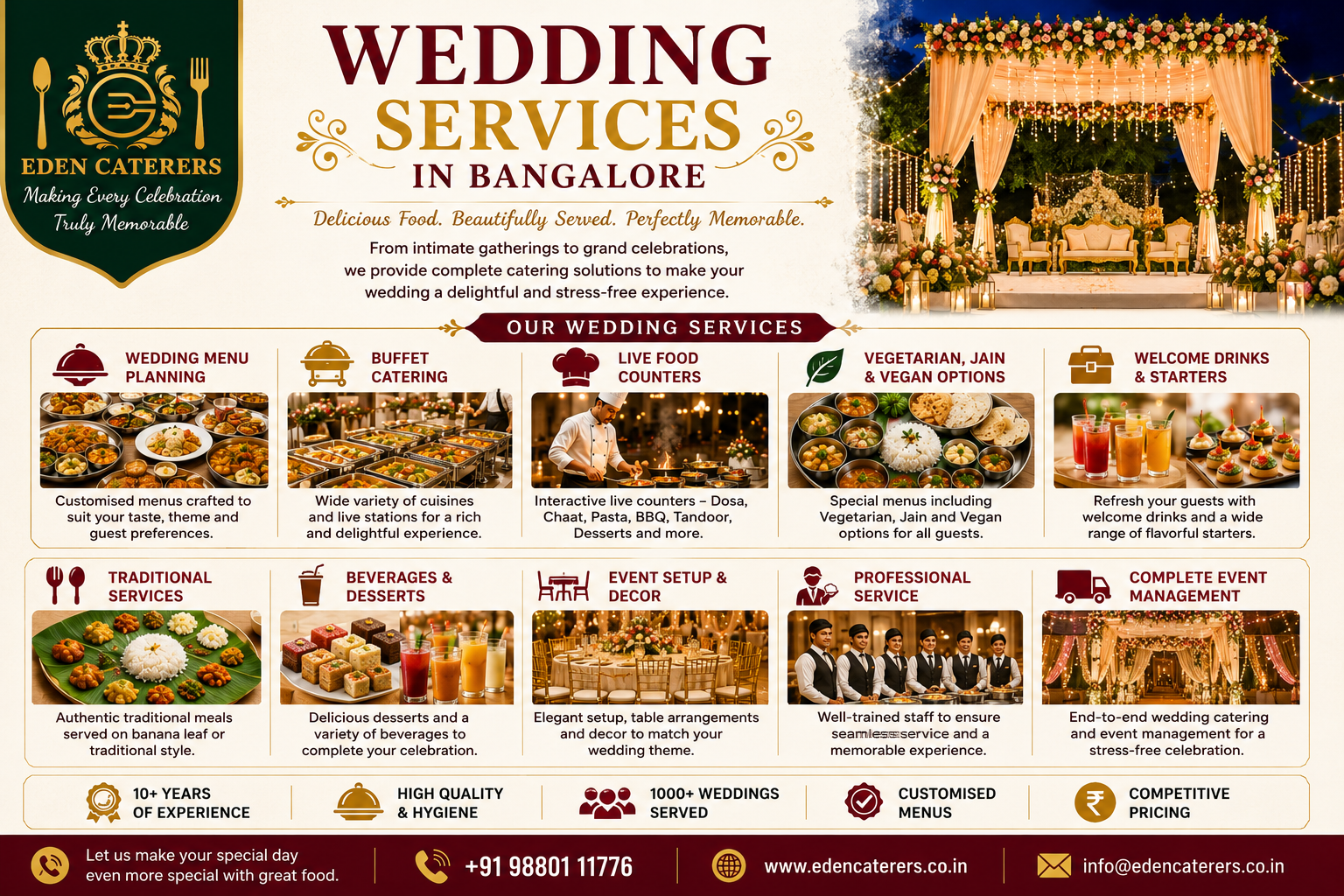 Wedding Services in Bangalore, Wedding Services Near Me